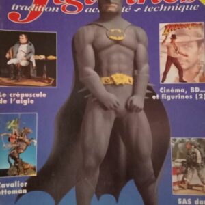 FIGURINES FRENCH LANGUAGE N 16    1997  MODEL MAGAZINE BATMAN INDIANA JONES