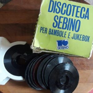 DISCOTECA SEBINO  PER BAMBOLE E JUKE BOX 12 GREEN BOX N47 RARO GIOCATTOLI