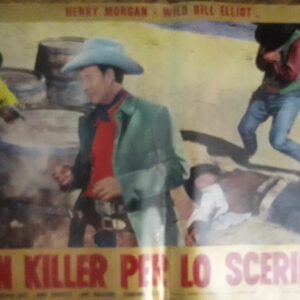 MOVIE POSTER T.CARR 1954 UN KILLER PER LO SCERIFFO LOBBY CARDS ITL 50X70 SIZE EU
