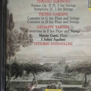 CD NUOVO SIGILLATO 1991 FLUTE CONCERTOS ALBINONI NARDINI TARTINI ANTONELLINI NE