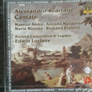 CD NUOVA ERA ALESSANDRO SCARLATTI CANTATE EDWIN LOEHRER 1997 SIGILLATO NEW