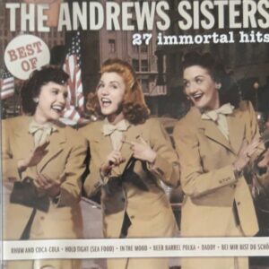 THE ANDREW SISTERS THE ANDREWS SISTERS CD 27  IMMORTAL HITS BEST